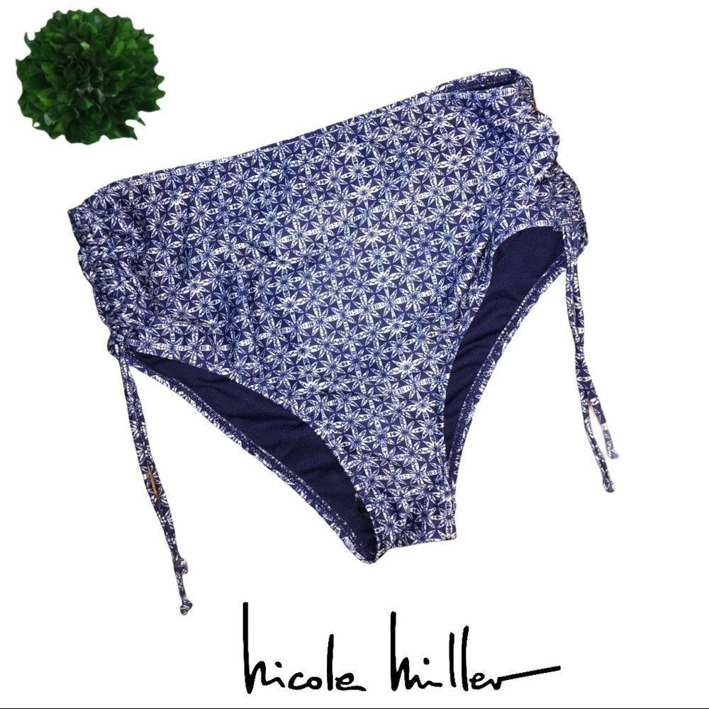 Nicole Miller Floral Bikini Bottom